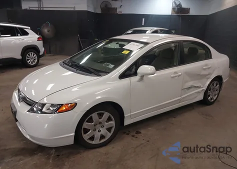 2007 Honda Civic Lx из США, поврежденный, VIN 1HGFA16597L042225